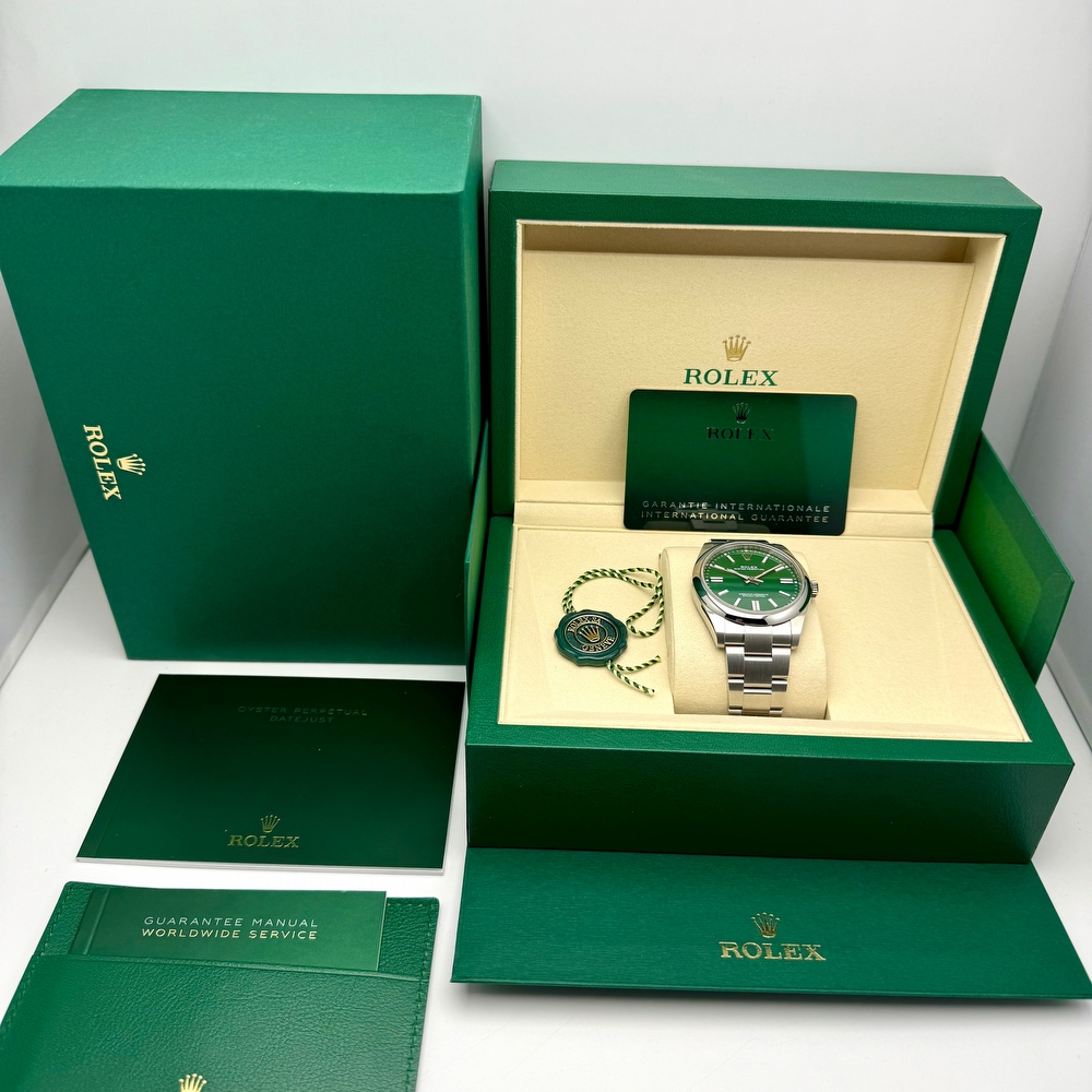 Rolex Oyster Perpetual 41 Green