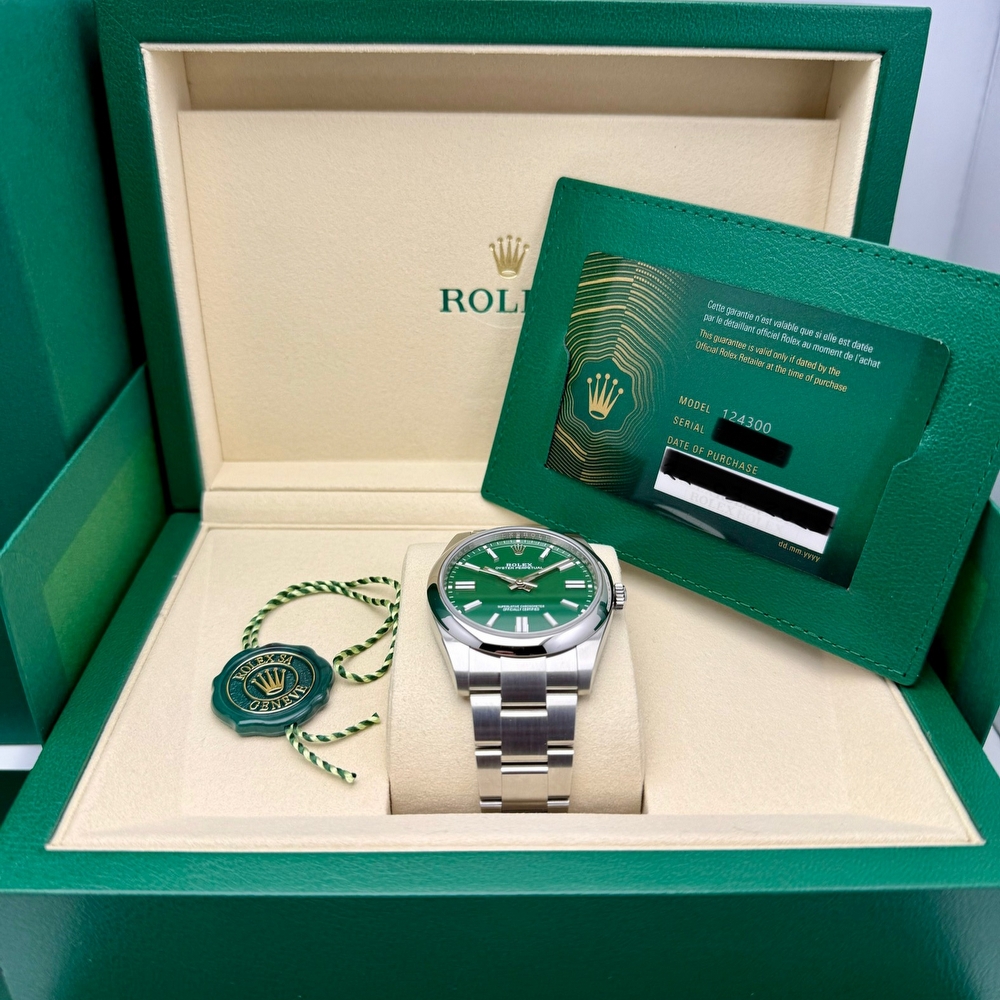 Rolex Oyster Perpetual 41 Green