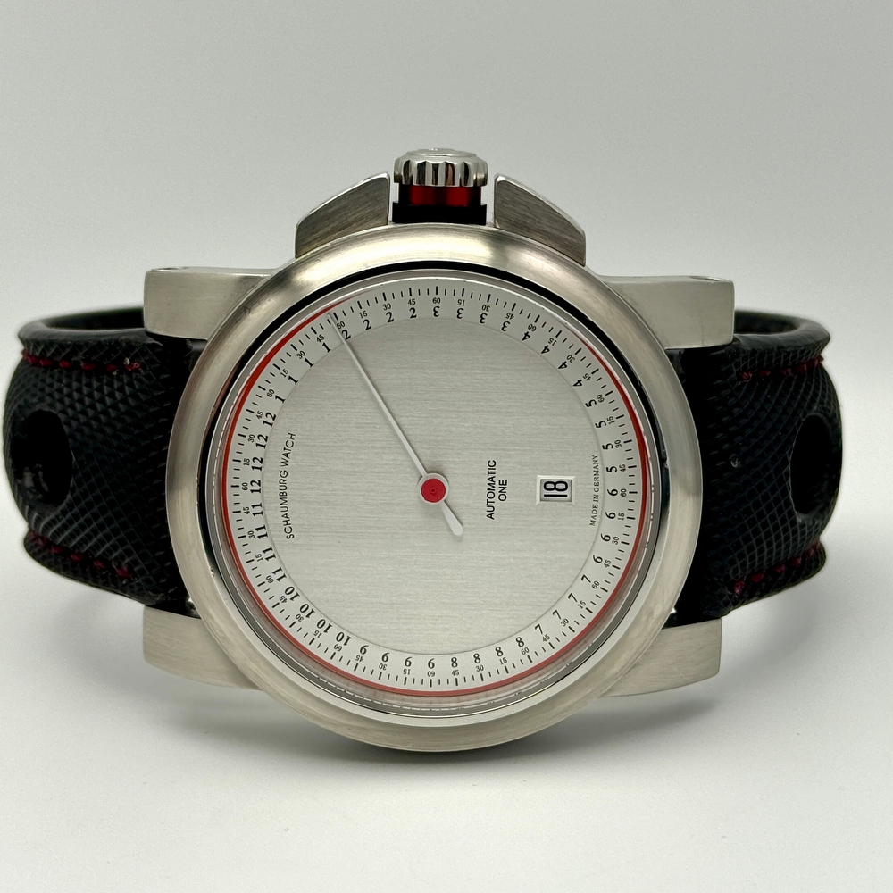 Schaumburg Watch GT-One Silver Racer