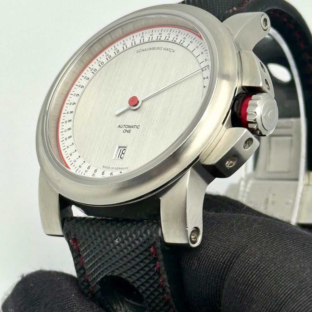 Schaumburg Watch GT-One Silver Racer