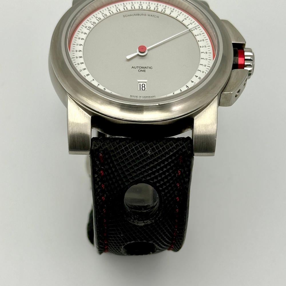 Schaumburg Watch GT-One Silver Racer