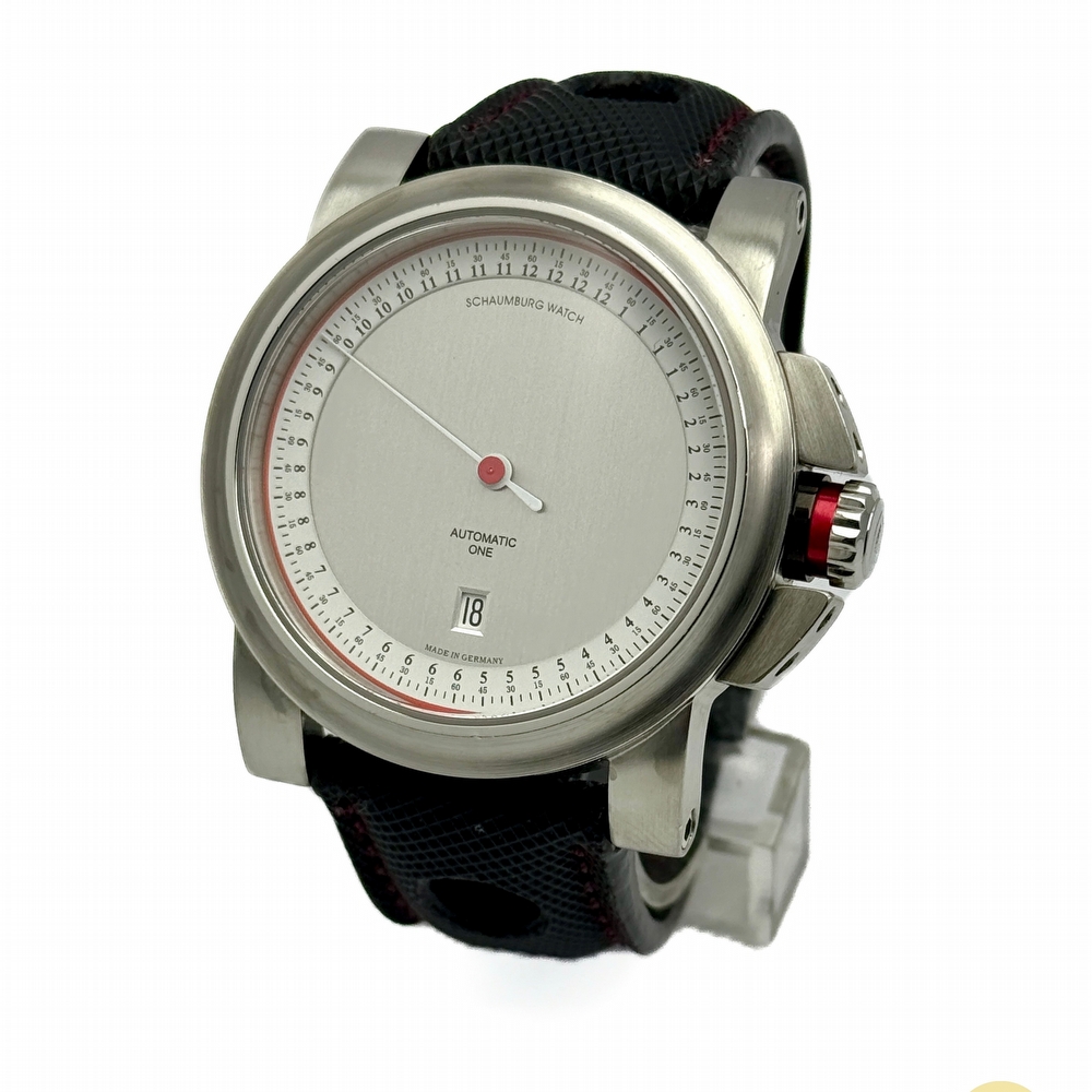 Schaumburg Watch GT-One Silver Racer
