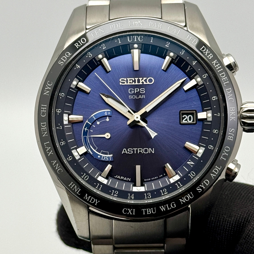 Seiko Astron GPS Solar World Time