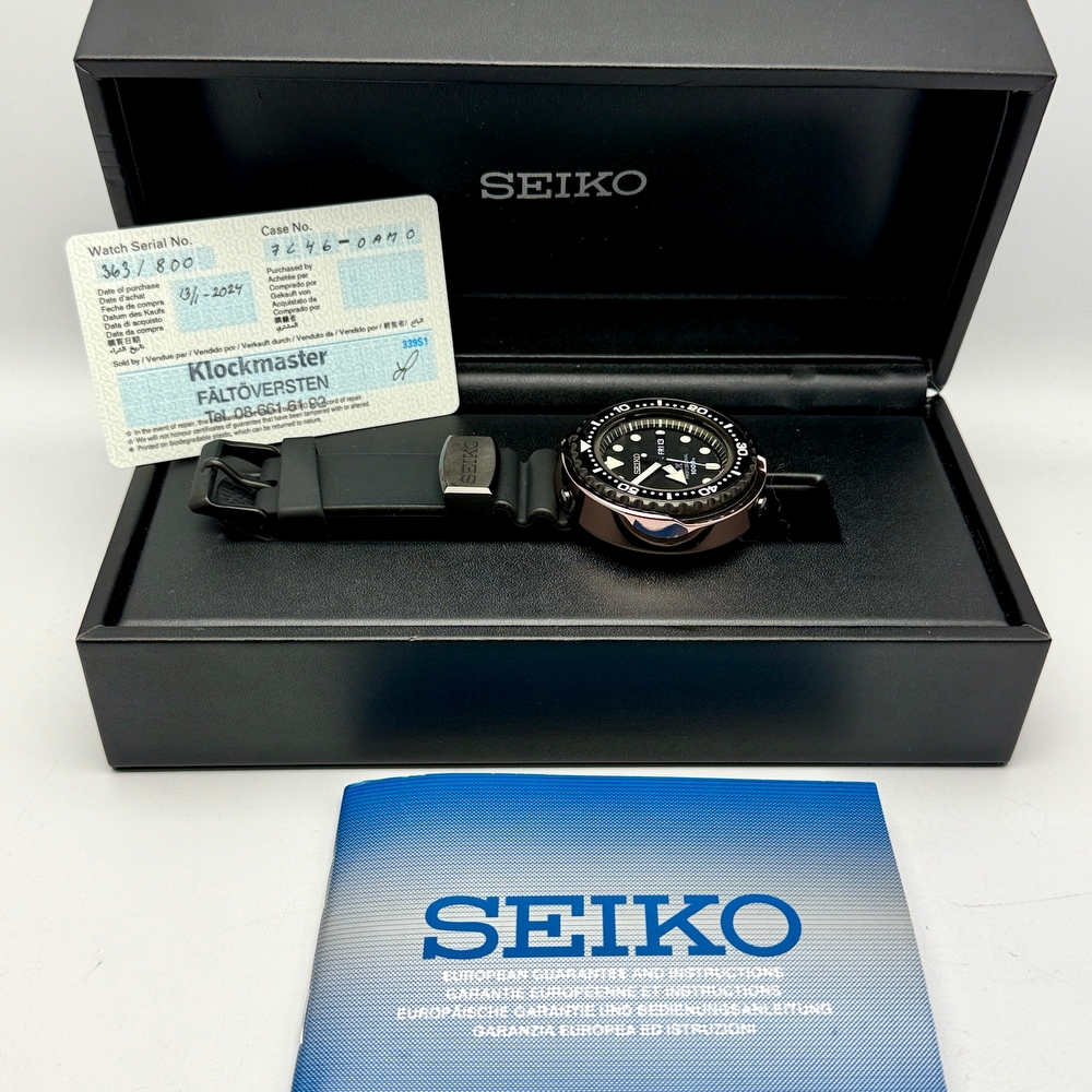 Seiko Violet Ocean Tuna Limited Edition