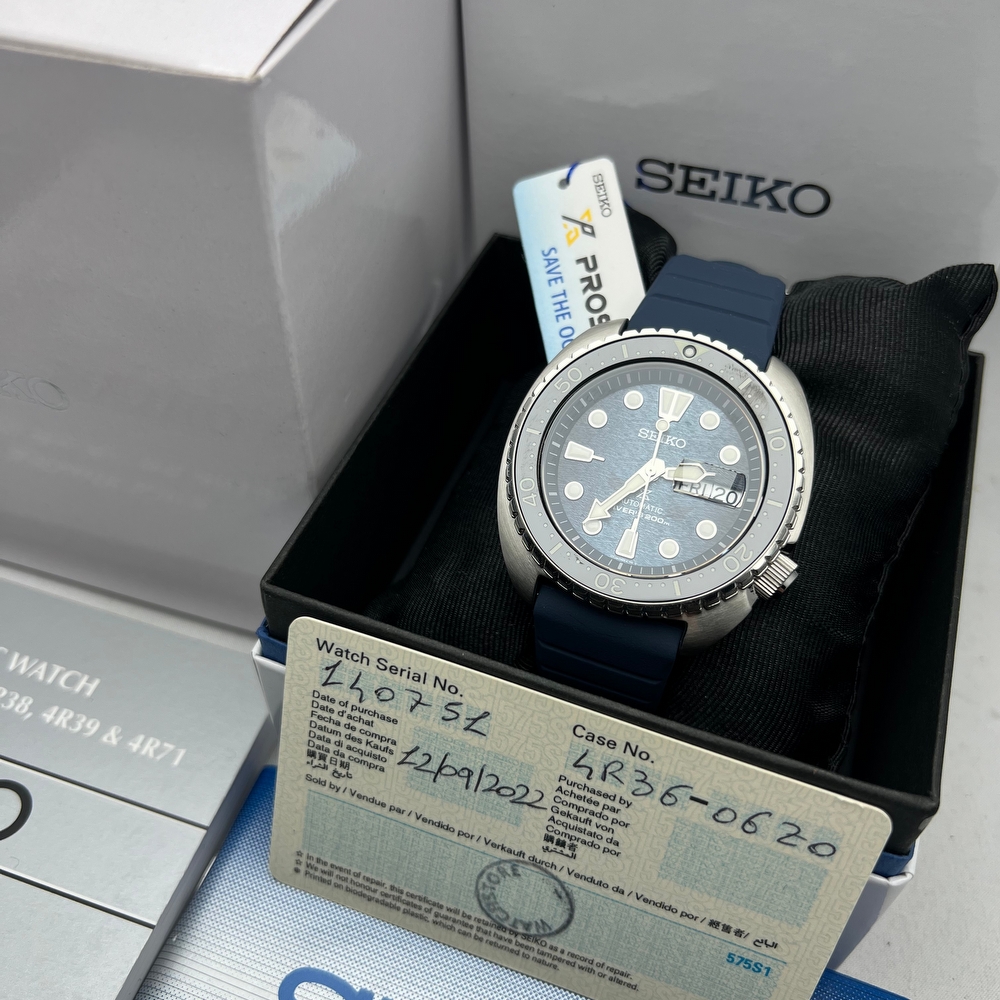 Seiko Turtle Prospex Manta Ray Edition
