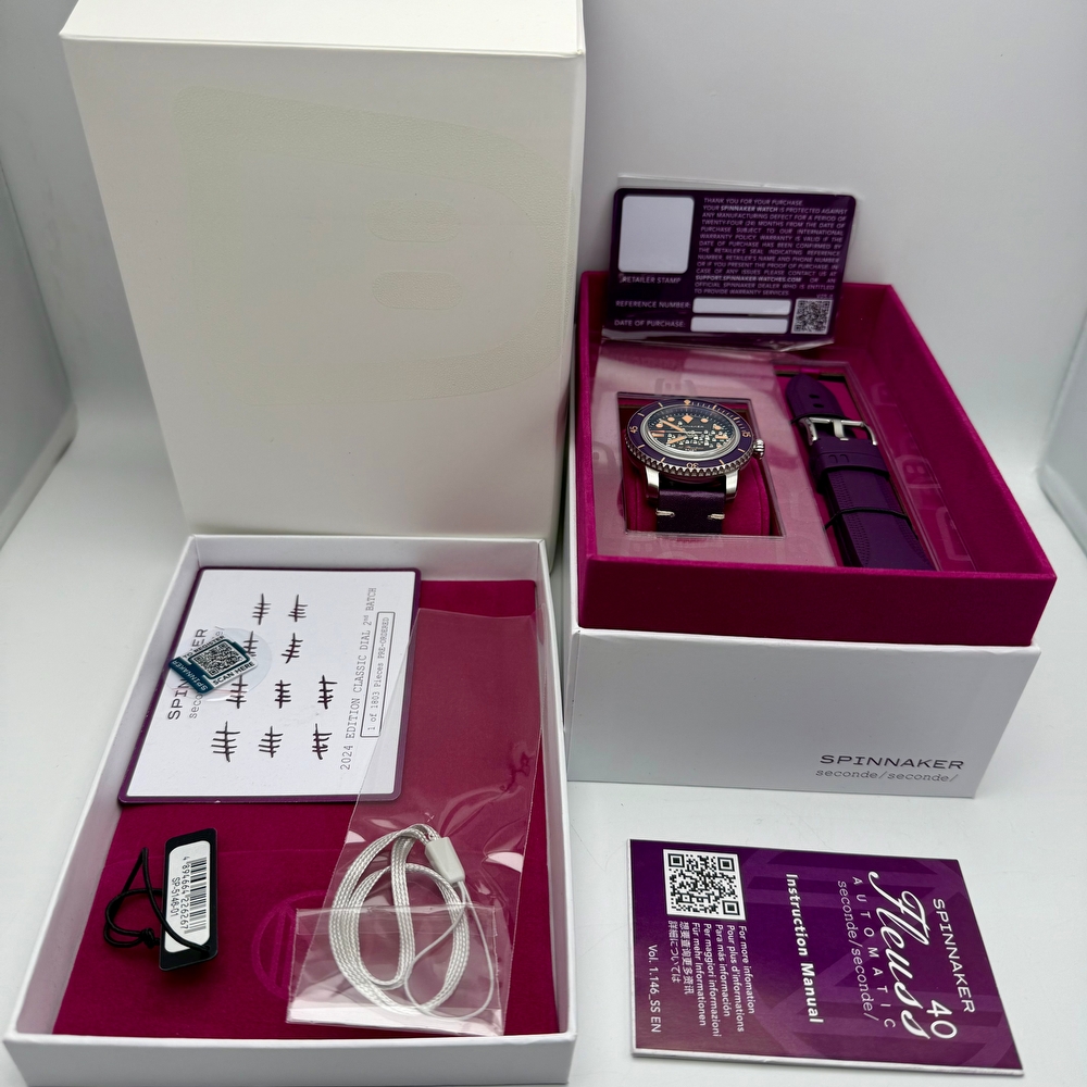 Spinnaker Fleuss 40 Automatic Seconde Seconde 2024 Edition