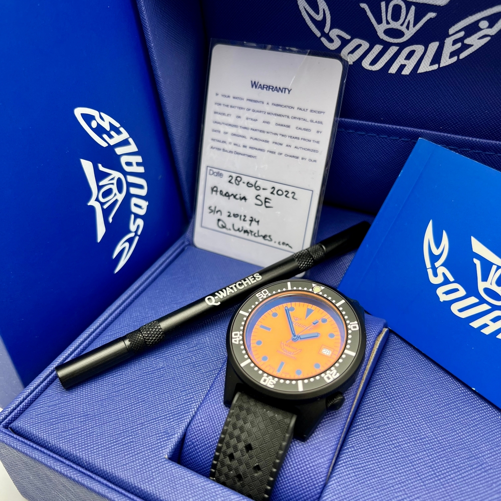 Squale 1521 Arancia PVD Special Edition
