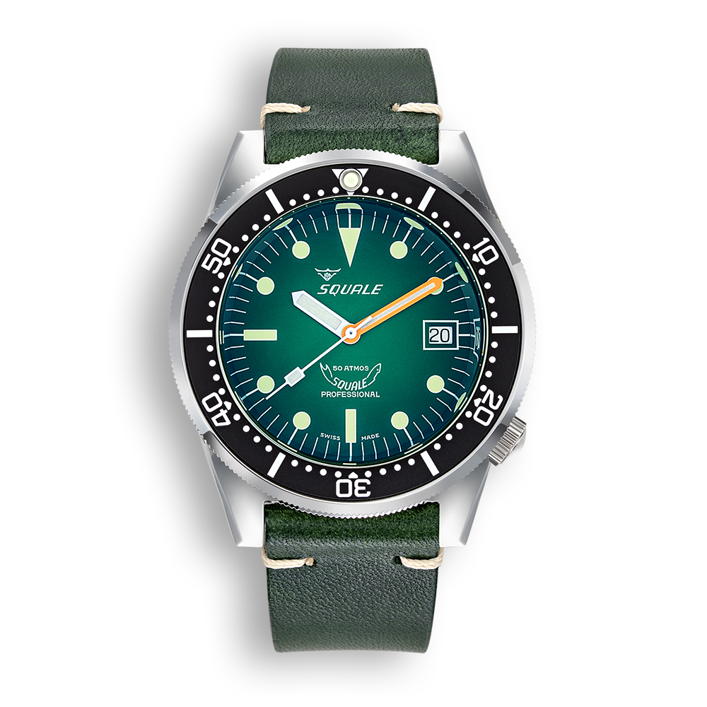 Squale 1521 Green Ray