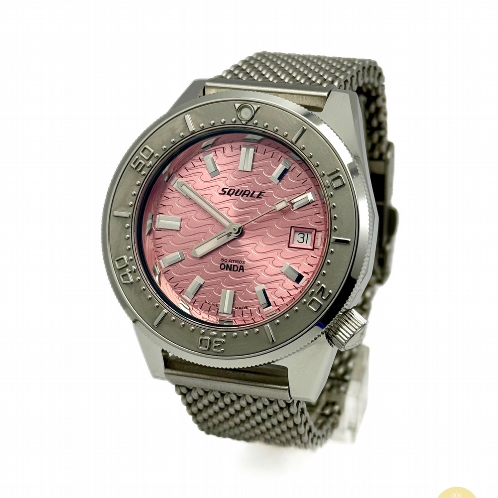 Squale 1521 Pink Onda 