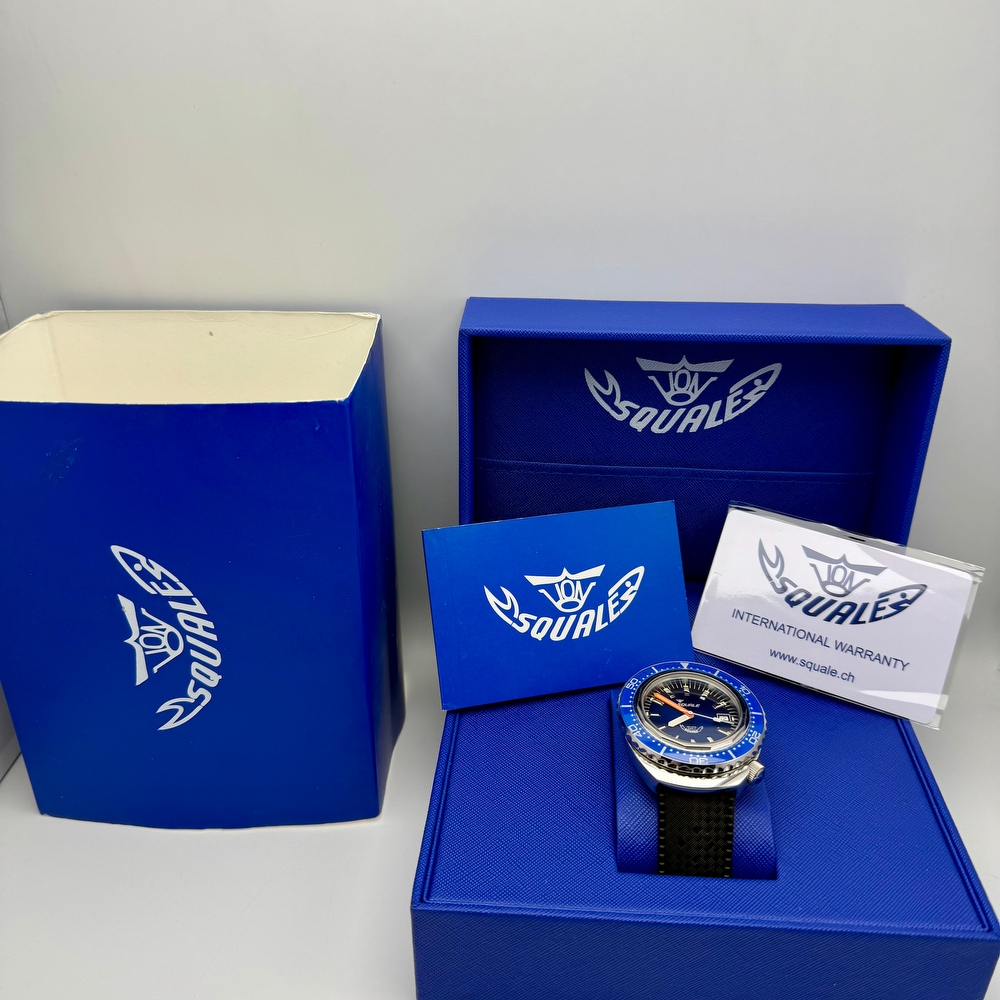 Squale 2002 Bleu Rubber