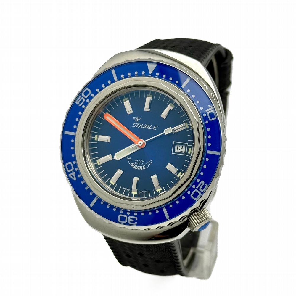 Squale 2002 Bleu Rubber