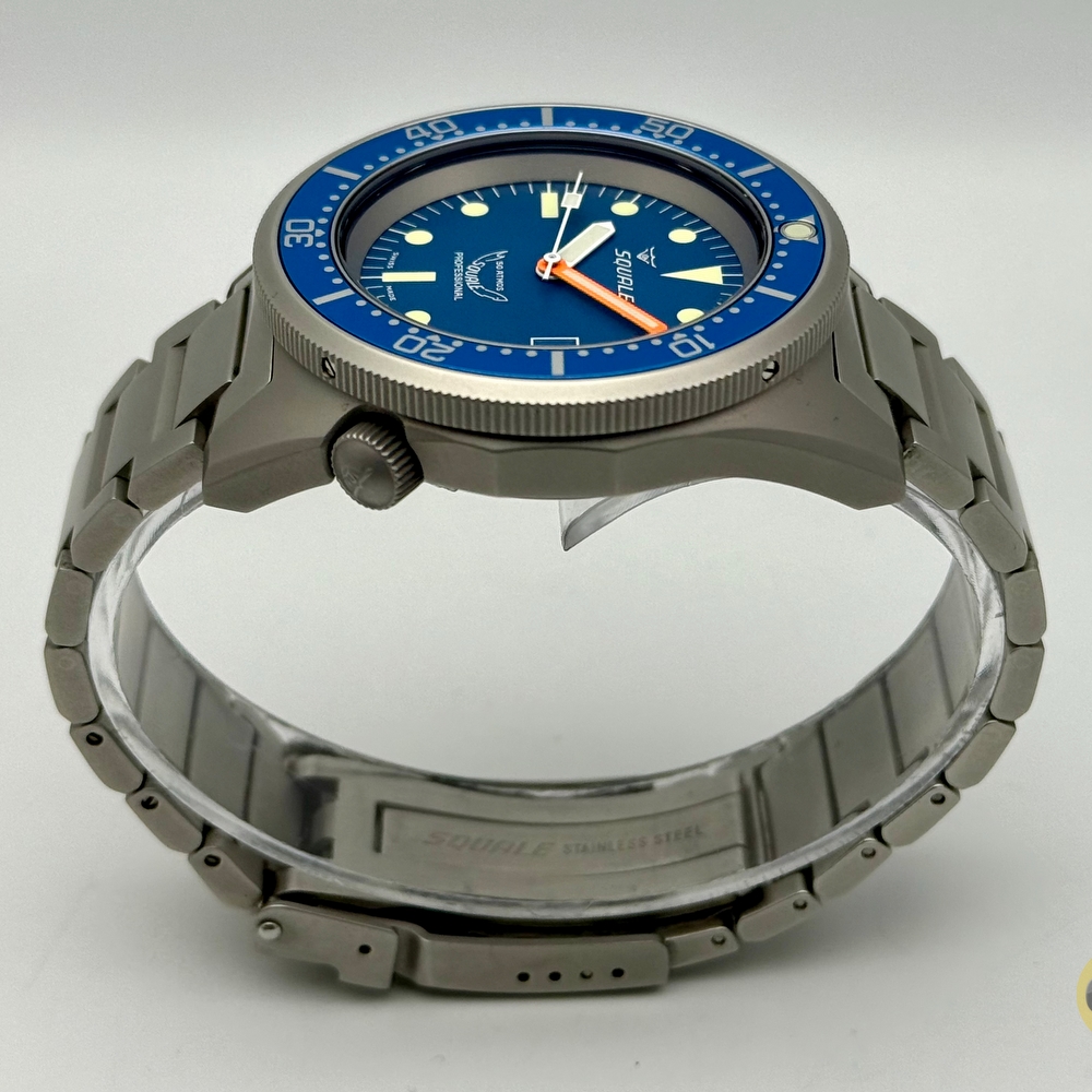 Squale Blue Blasted Bracelet