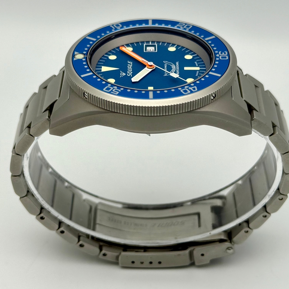 Squale Blue Blasted Bracelet