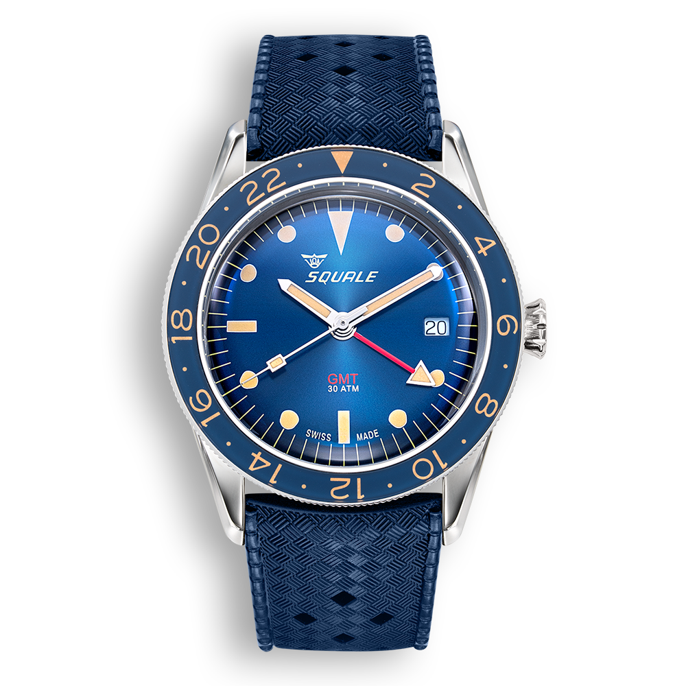 Squale Sub 39 GMT Vintage Blue