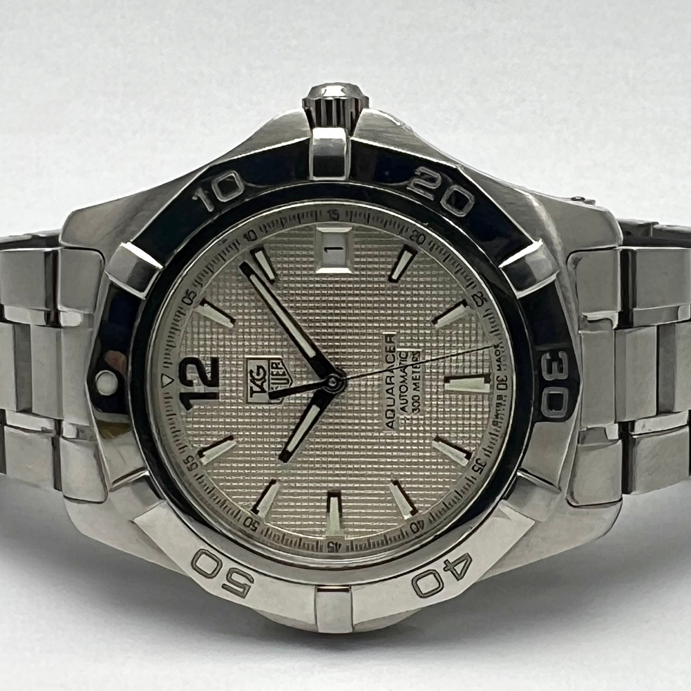 Tag Heuer Aquaracer 300M Cal5 Silver Dial