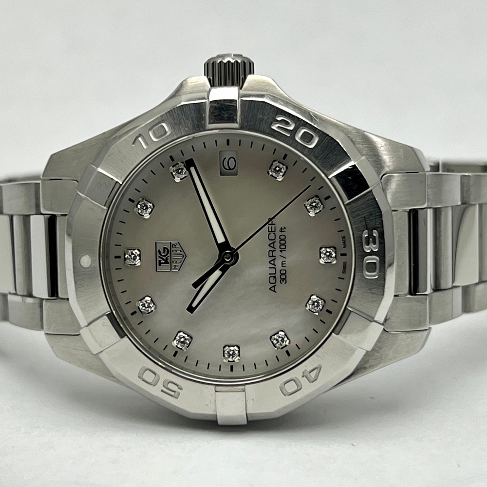 Tag Heuer Aquaracer MOP Diamond dial