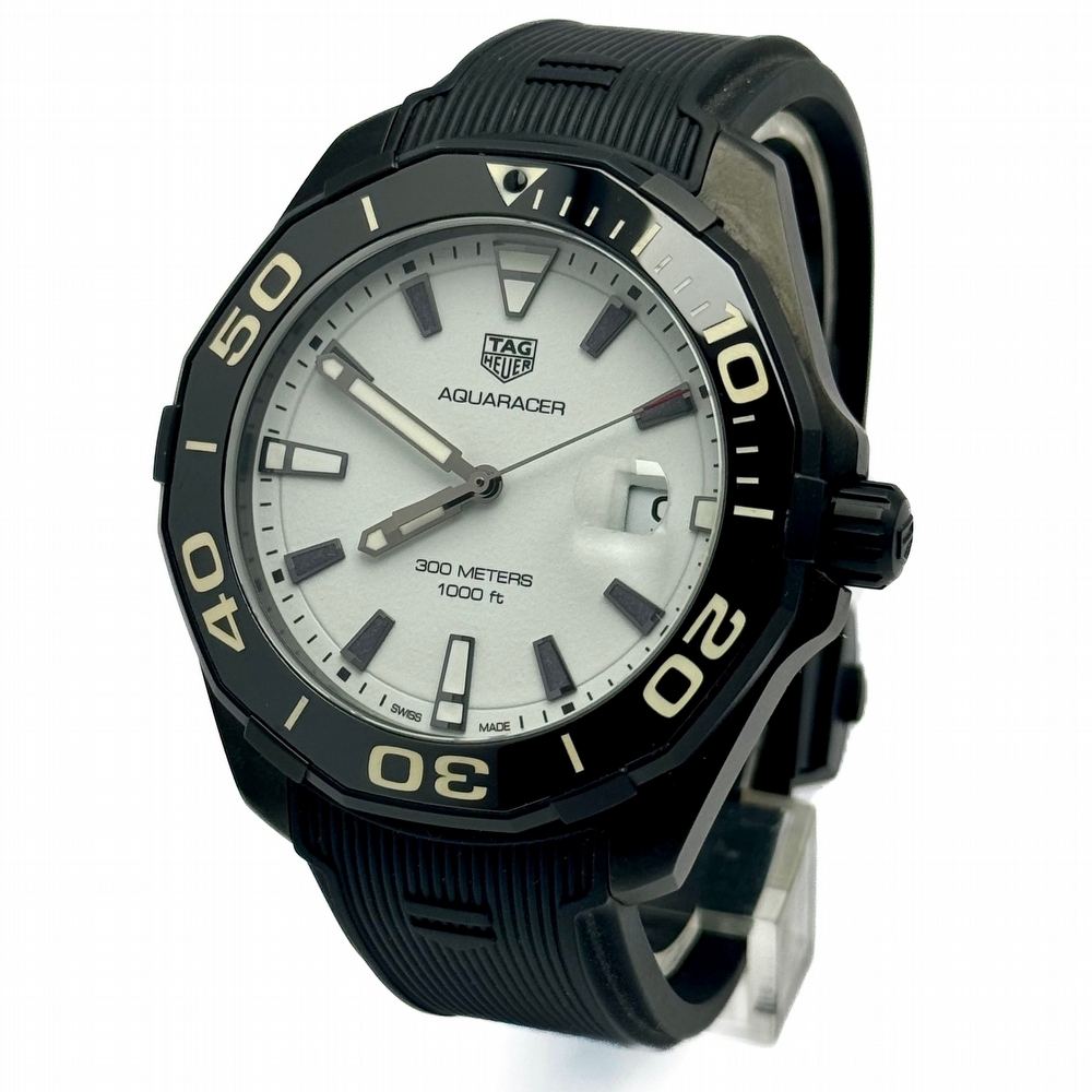 Tag Heuer Aquaracer Titanium Black "Full lume"