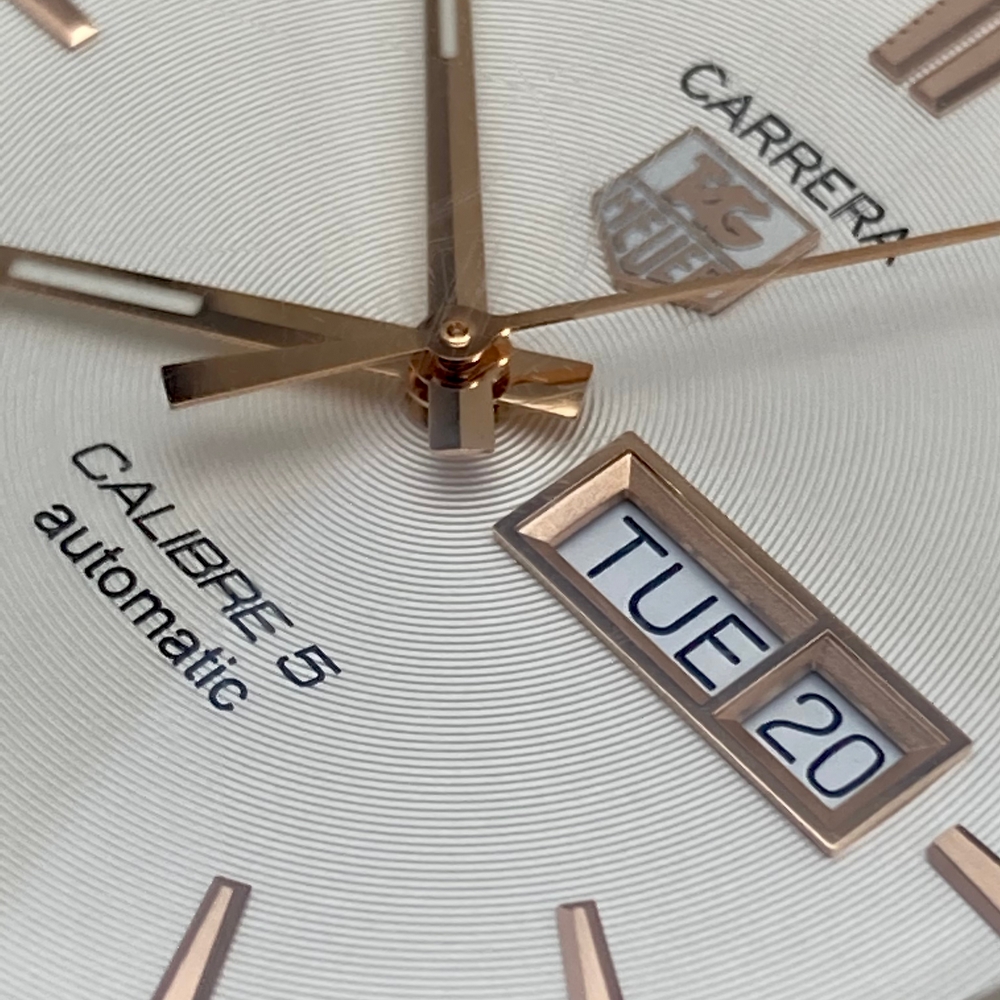 TAG HEUER CARRERA CAL 5 WHITE