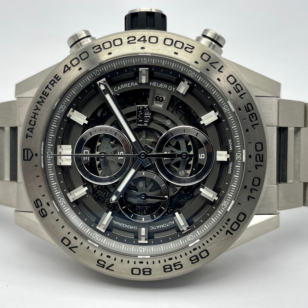 Tag Heuer Carrera Chronograph Skeleton Titan