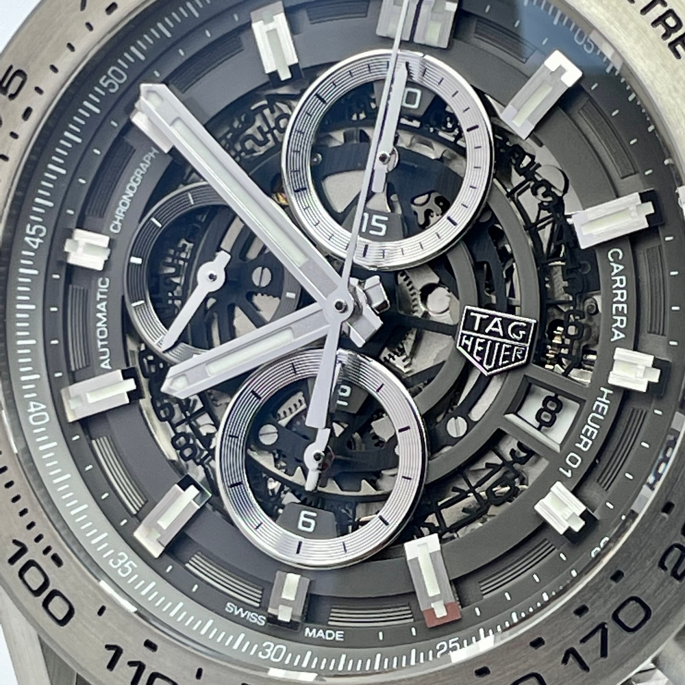 Tag Heuer Carrera Chronograph Skeleton Titan