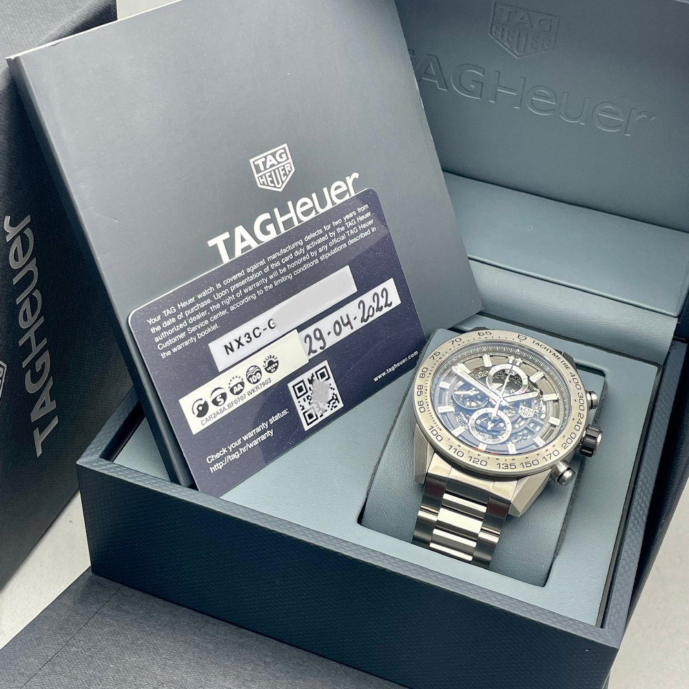 Tag Heuer Carrera Chronograph Skeleton Titan