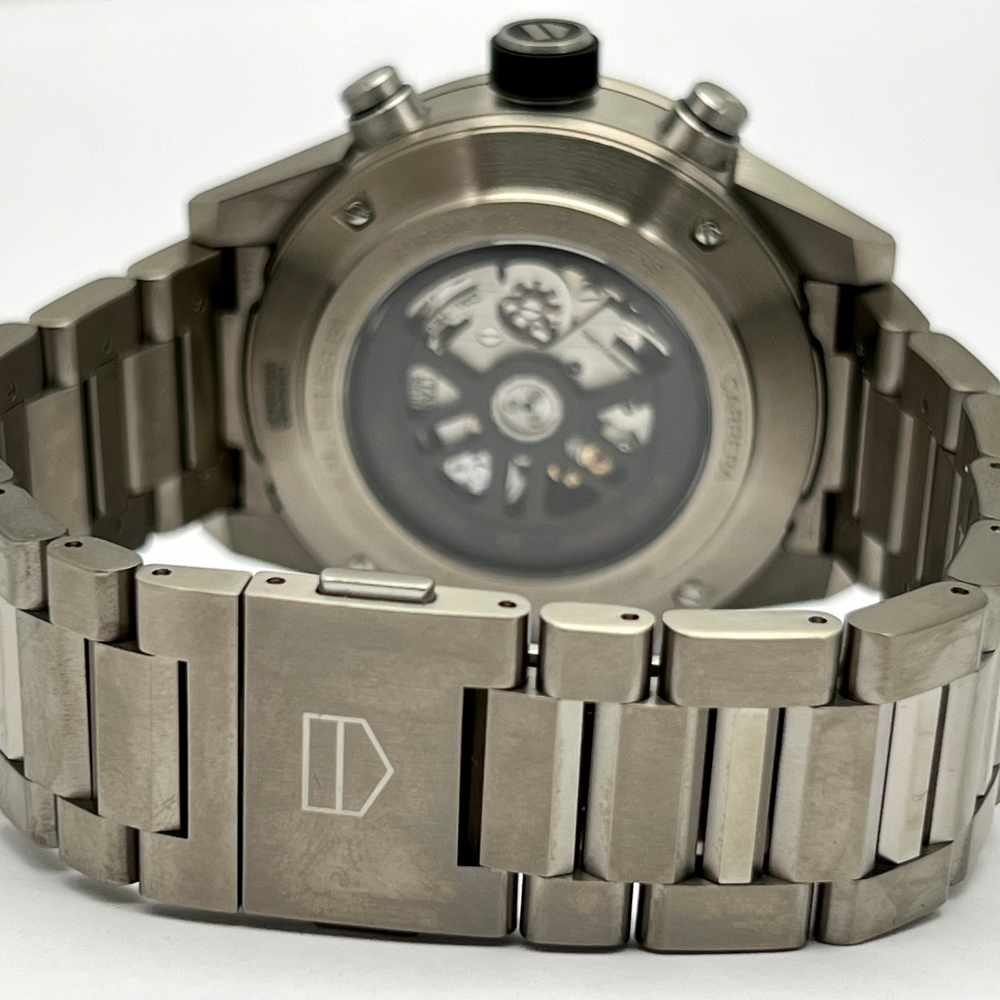 TAG HEUER CARRERA CHRONOGRAPH SKELETON TITAN NEW