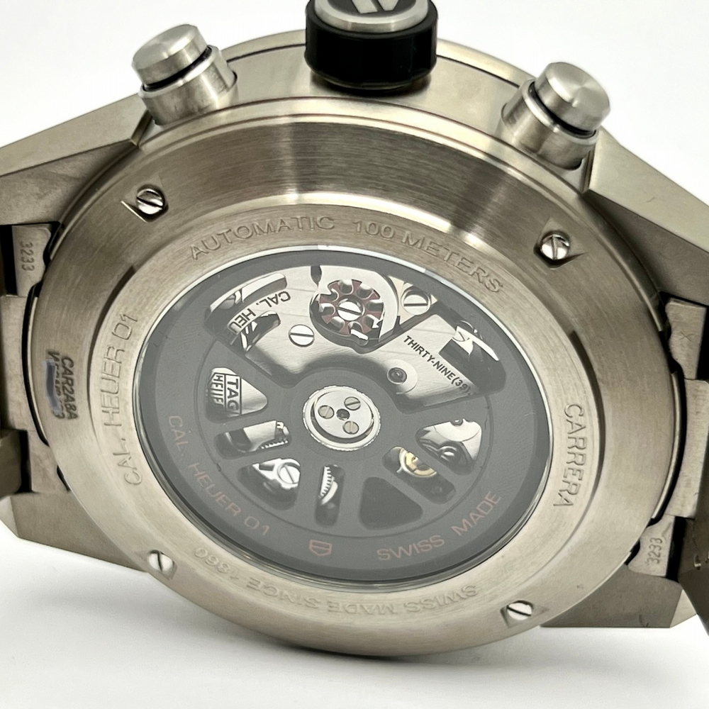 TAG HEUER CARRERA CHRONOGRAPH SKELETON TITAN NEW