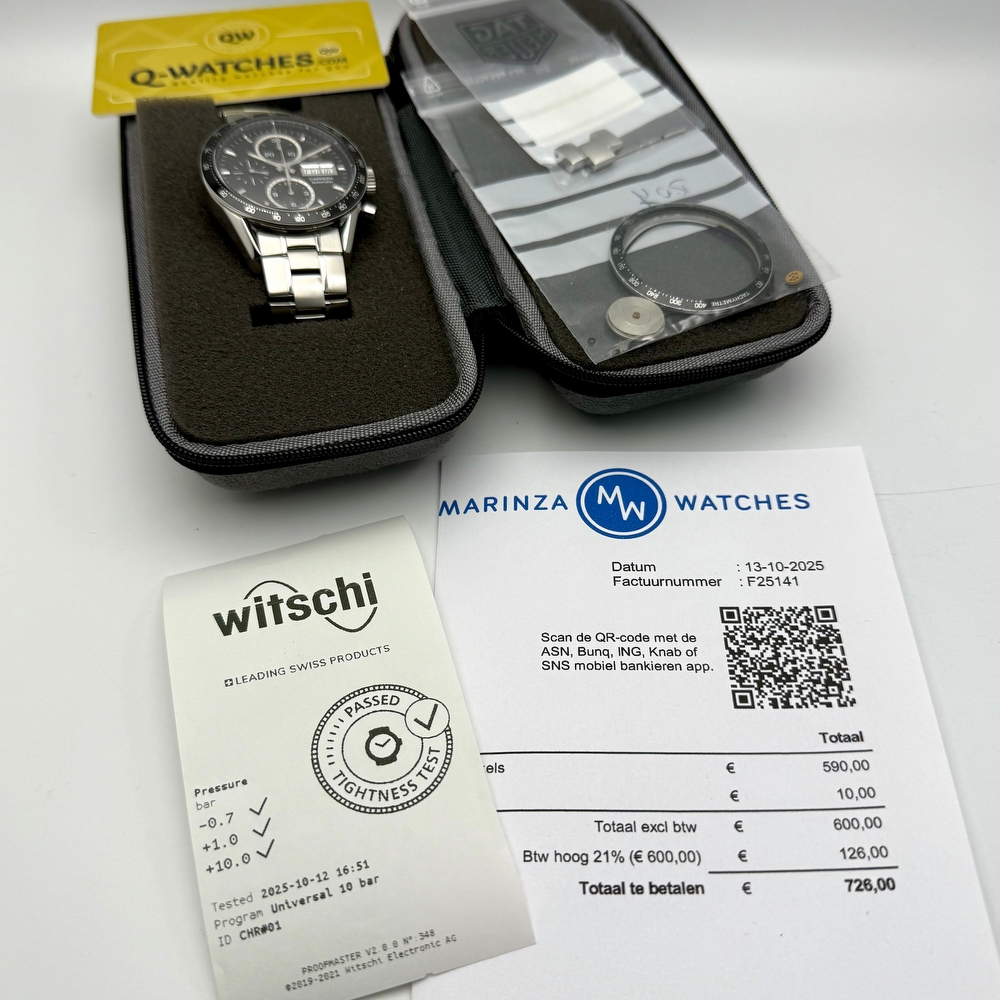 TAG Heuer Carrera Juan Manual Fangio Edition Calibre 16 