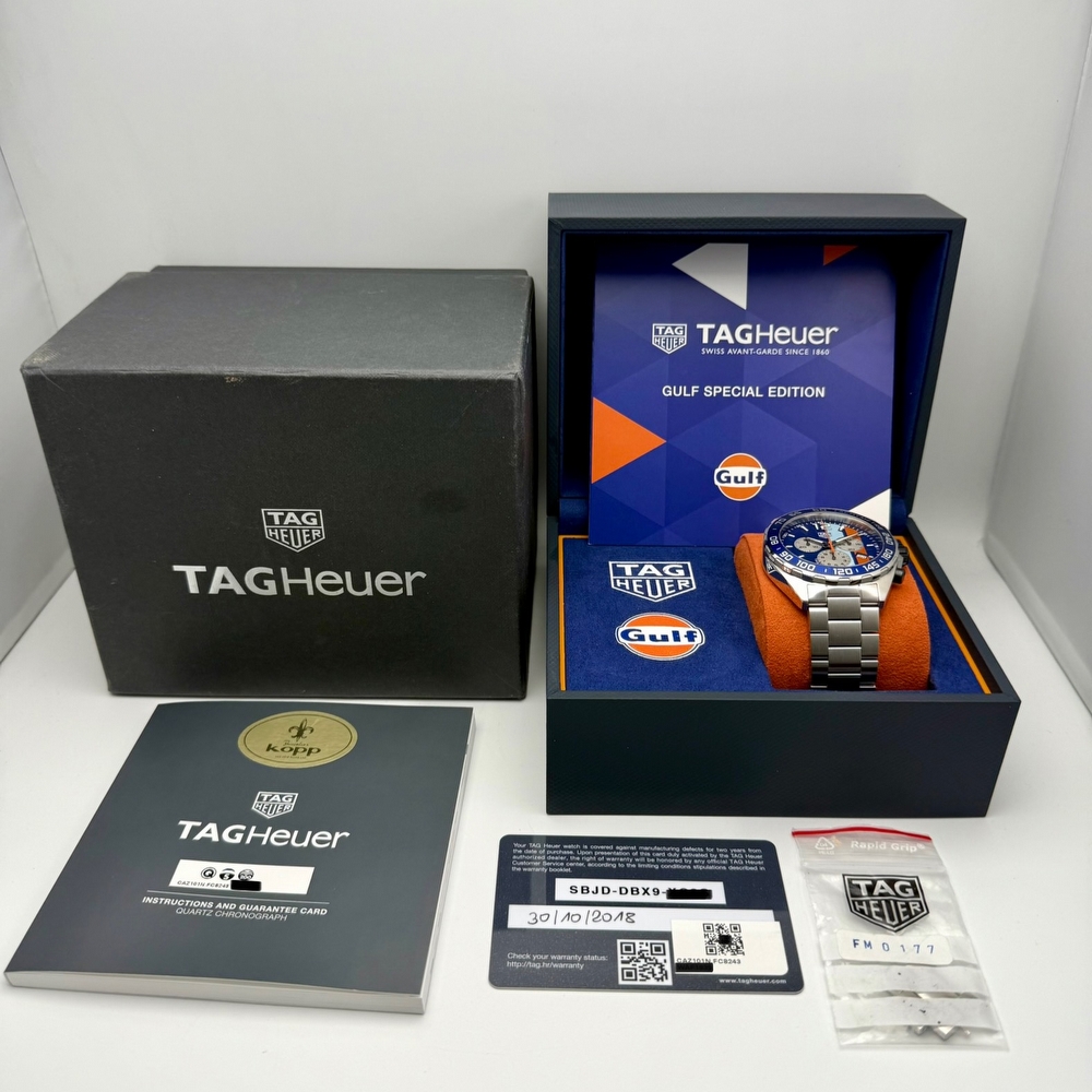 TAG Heuer Formula 1 Gulf Special Edition
