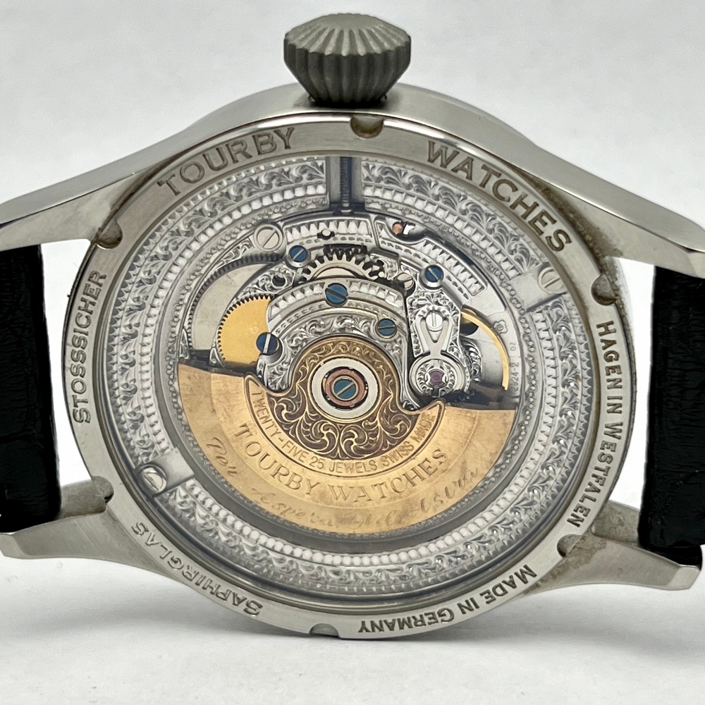 Tourby Pilot Automatic hand decorated