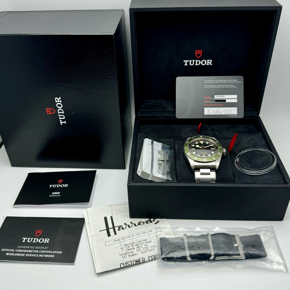 Tudor Black Bay Harrods Exclusive 