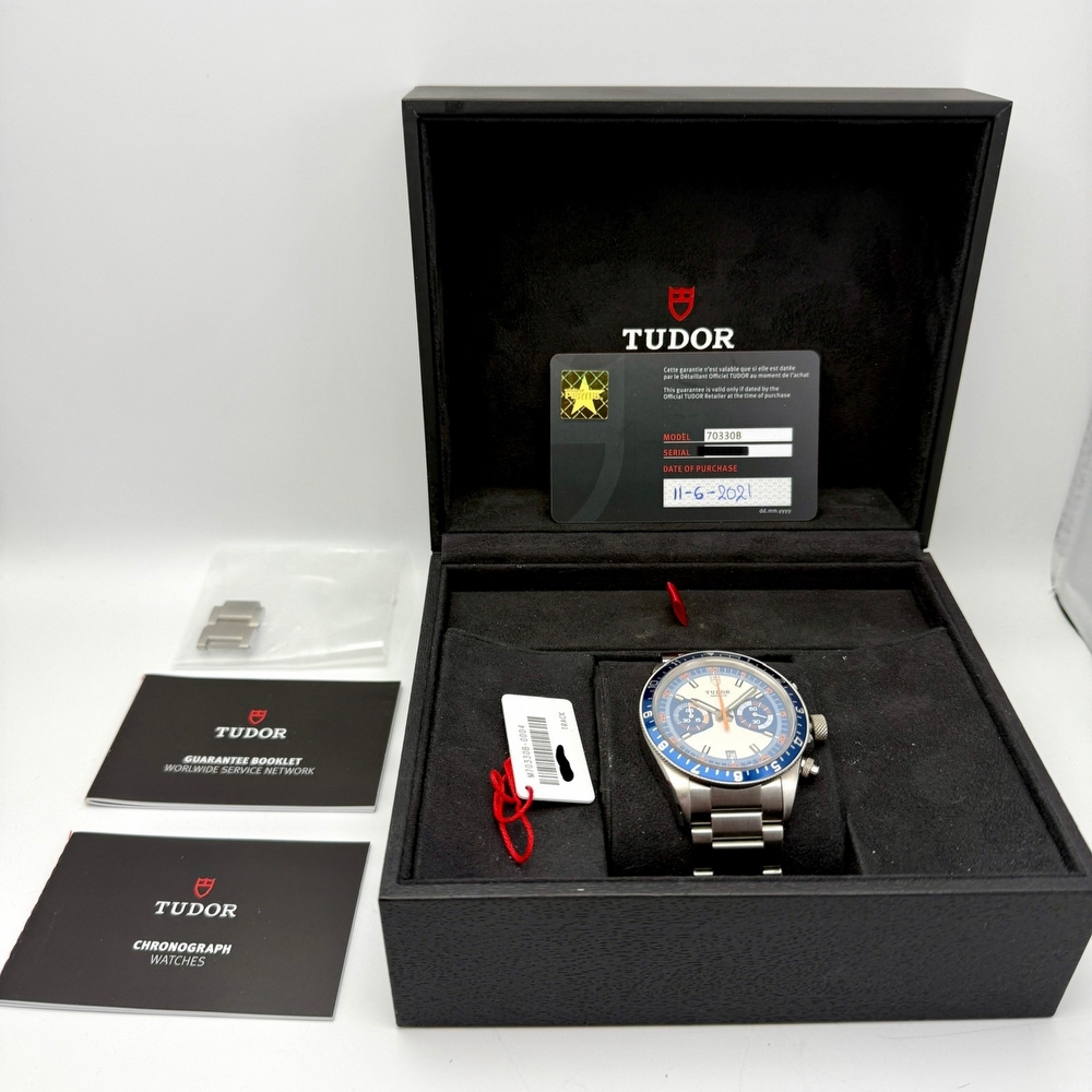 Tudor Heritage Chrono Blue