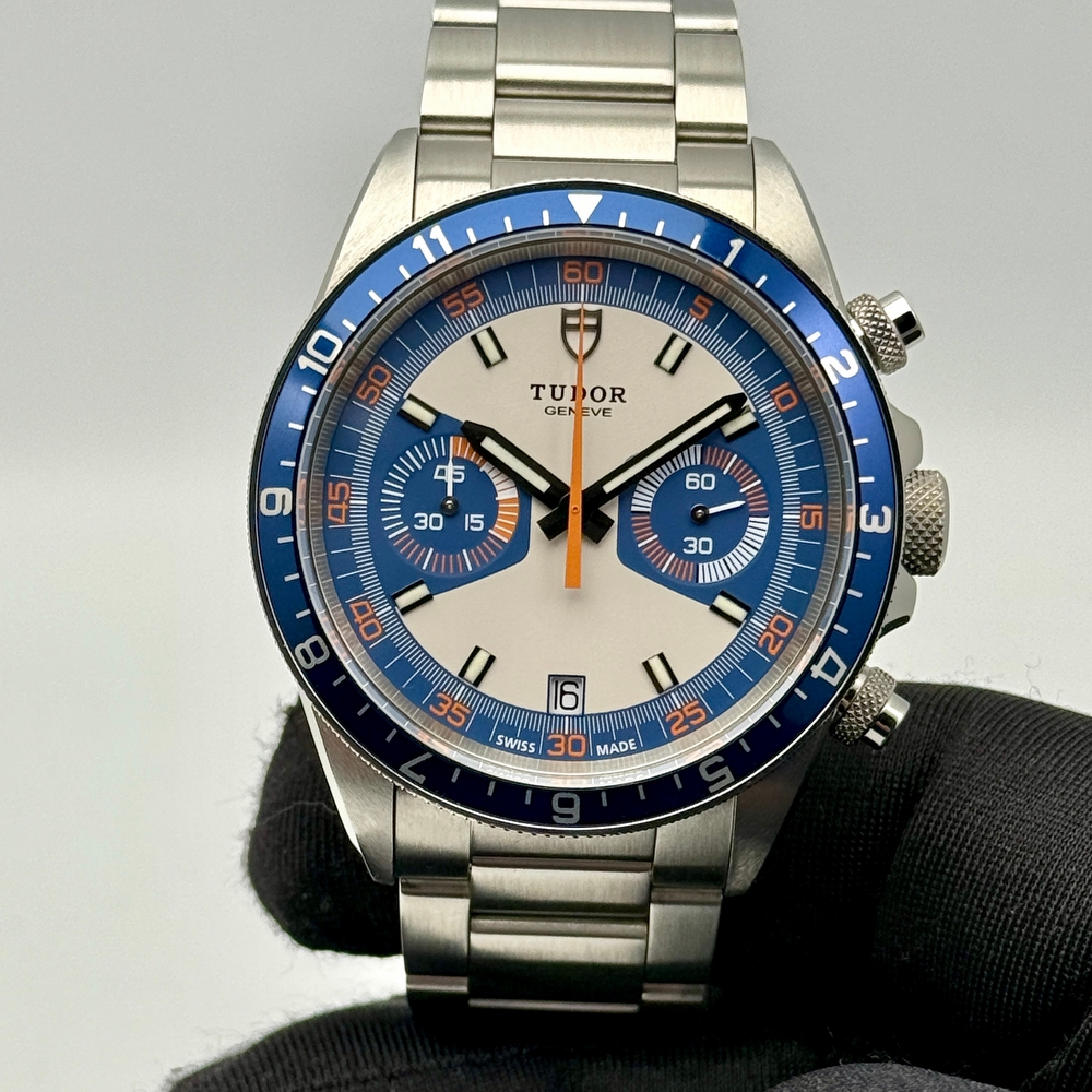 Tudor Heritage Chrono Blue