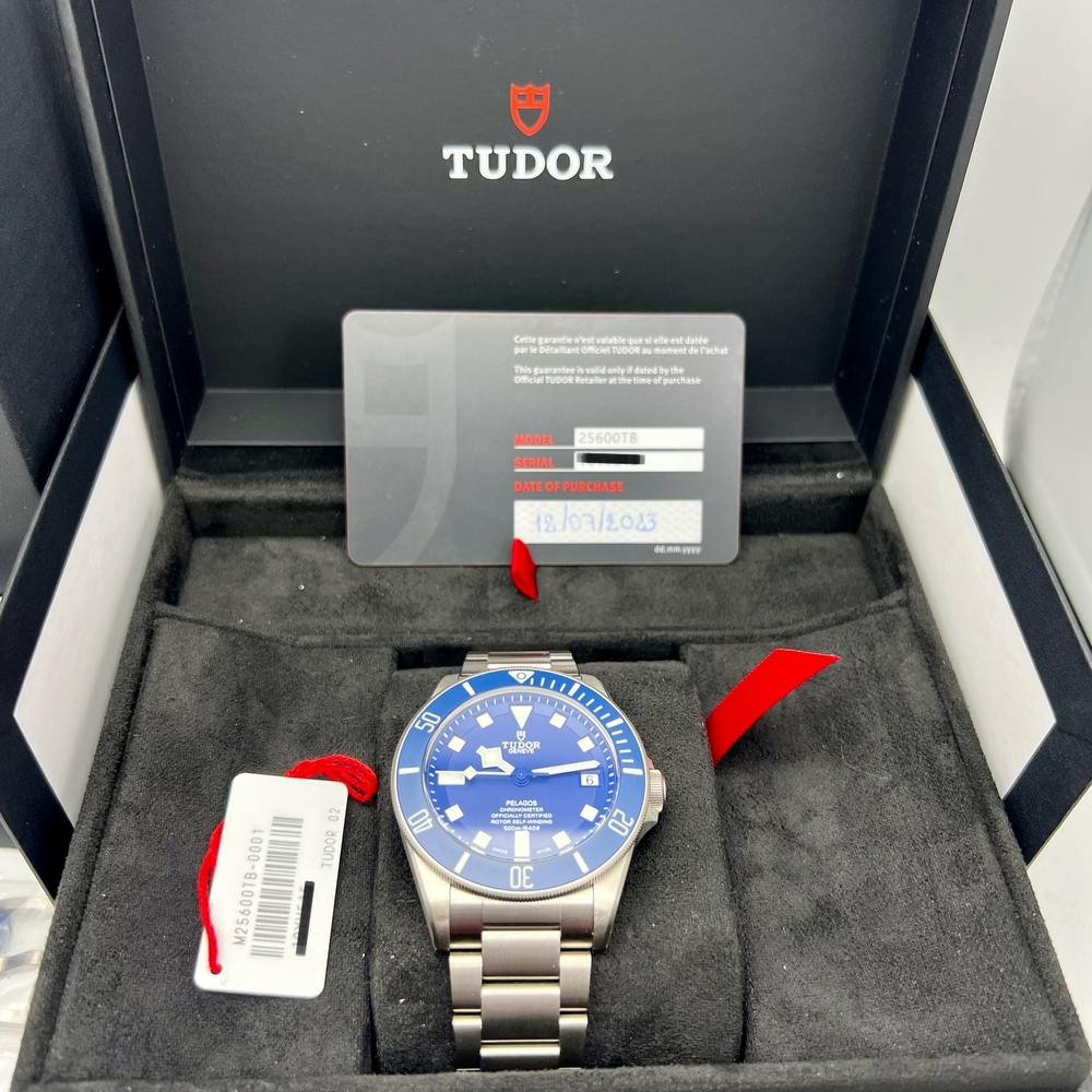 TUDOR PELAGOS BLUE