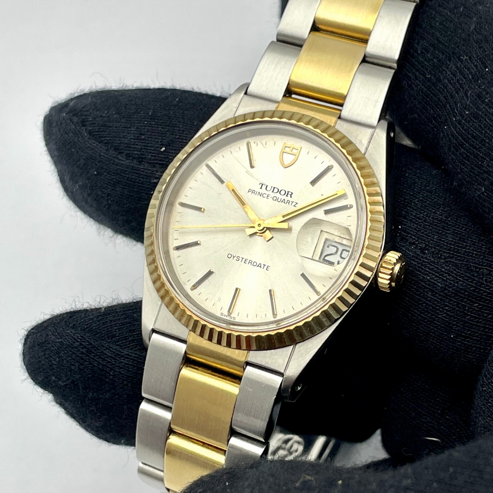 Tudor Prince Oysterdate SS 18K
