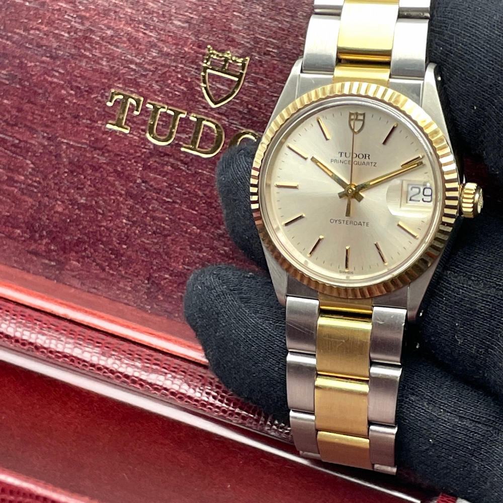 Tudor Prince Oysterdate SS 18K