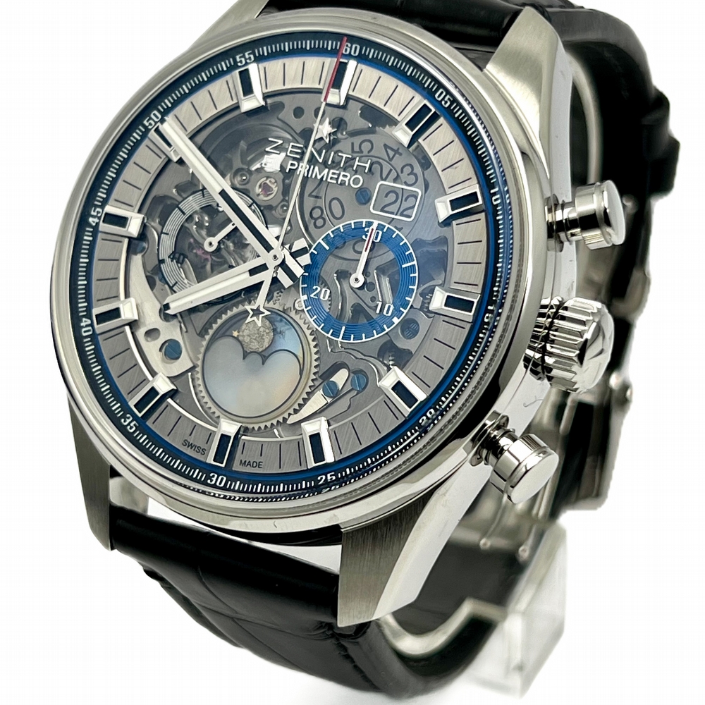 Zenith Chronomaster El Primero Grande Date Moon Full Open 