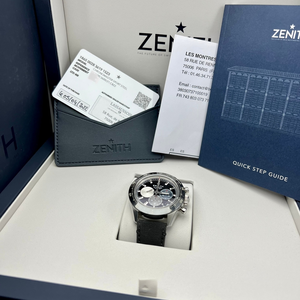 Zenith Chronomaster Sport Black