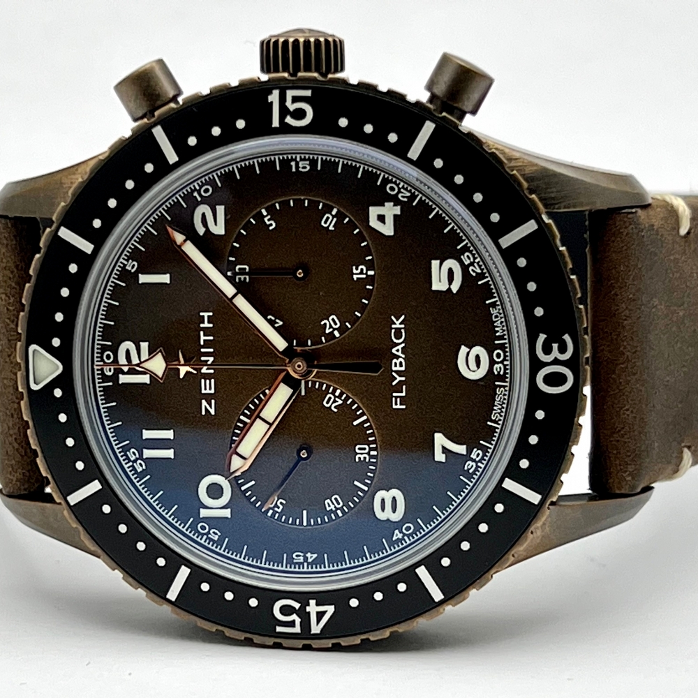 Zenith El Primero Pilot Cronometro Tipo CP-2 Flyback