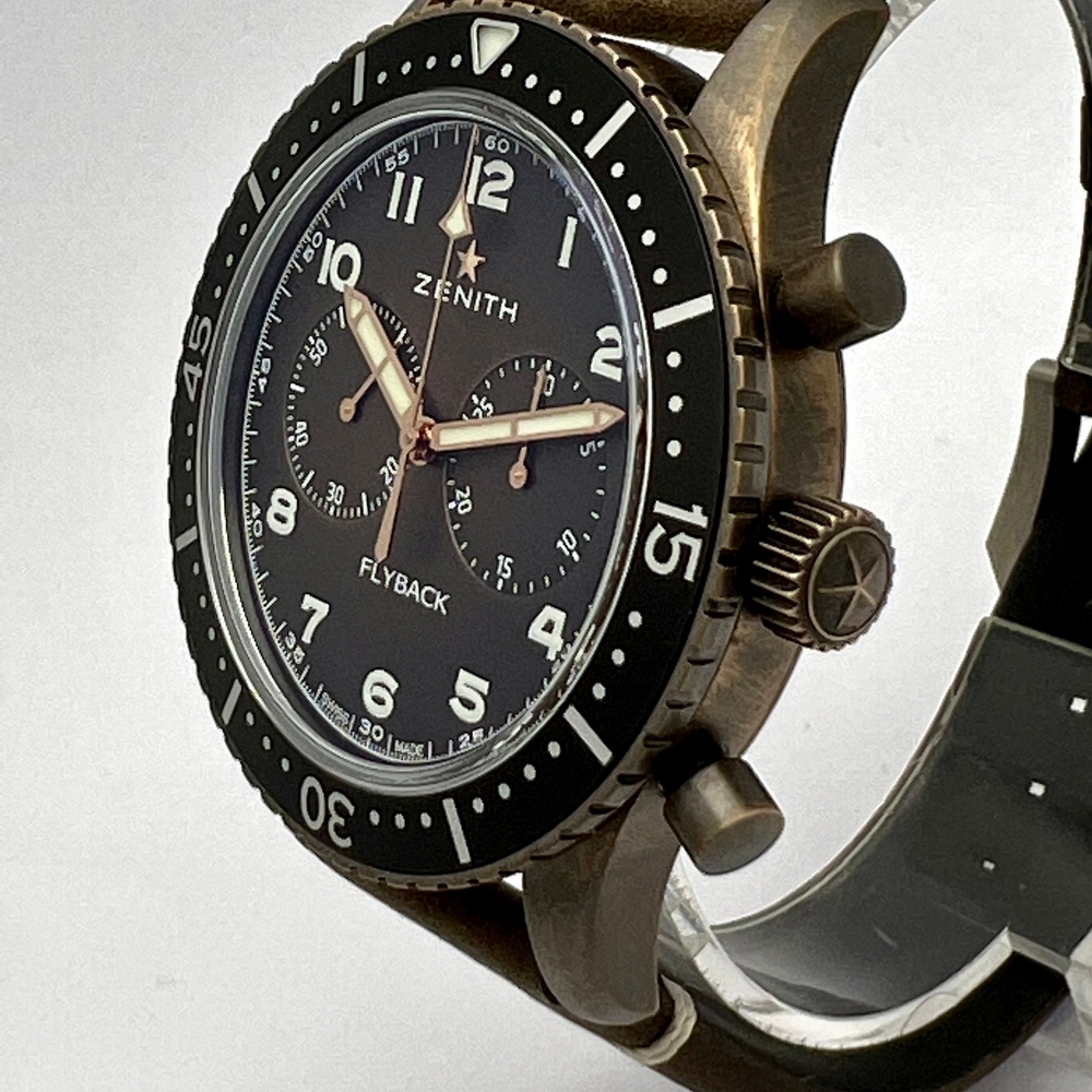 Zenith El Primero Pilot Cronometro Tipo CP-2 Flyback