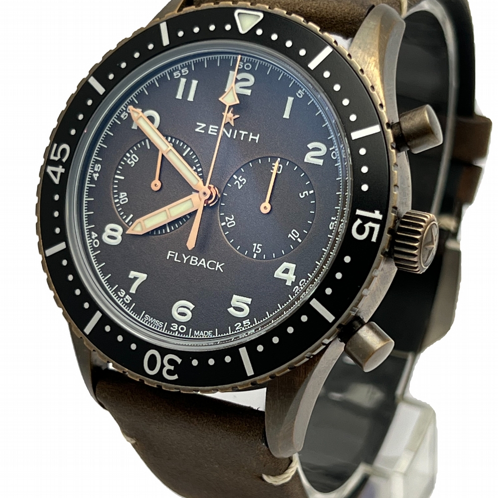 Zenith El Primero Pilot Cronometro Tipo CP-2 Flyback