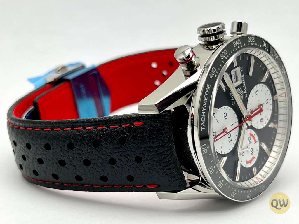 Tag heuer carrera best sale calibre 16 rubber strap