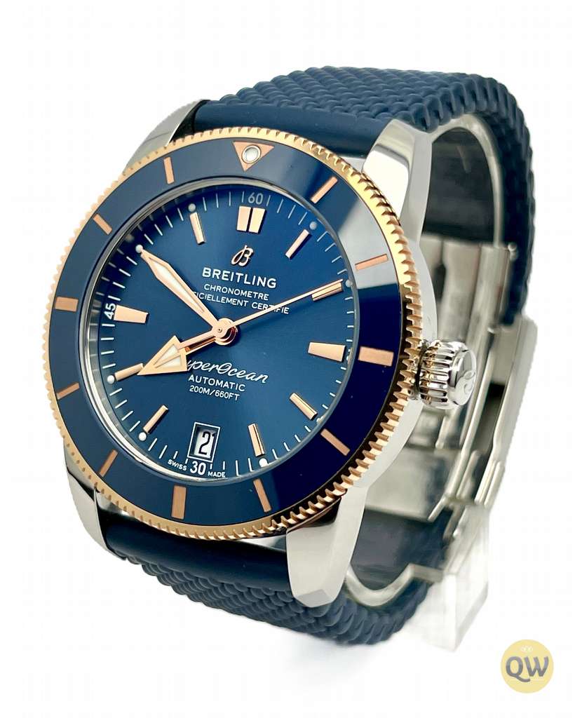 Breitling superocean heritage deals 42 rose gold