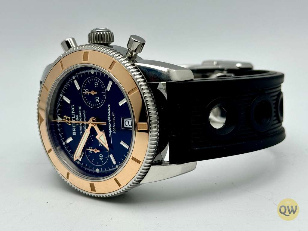 Breitling SuperOcean Heritage Chrono Gold Bezel