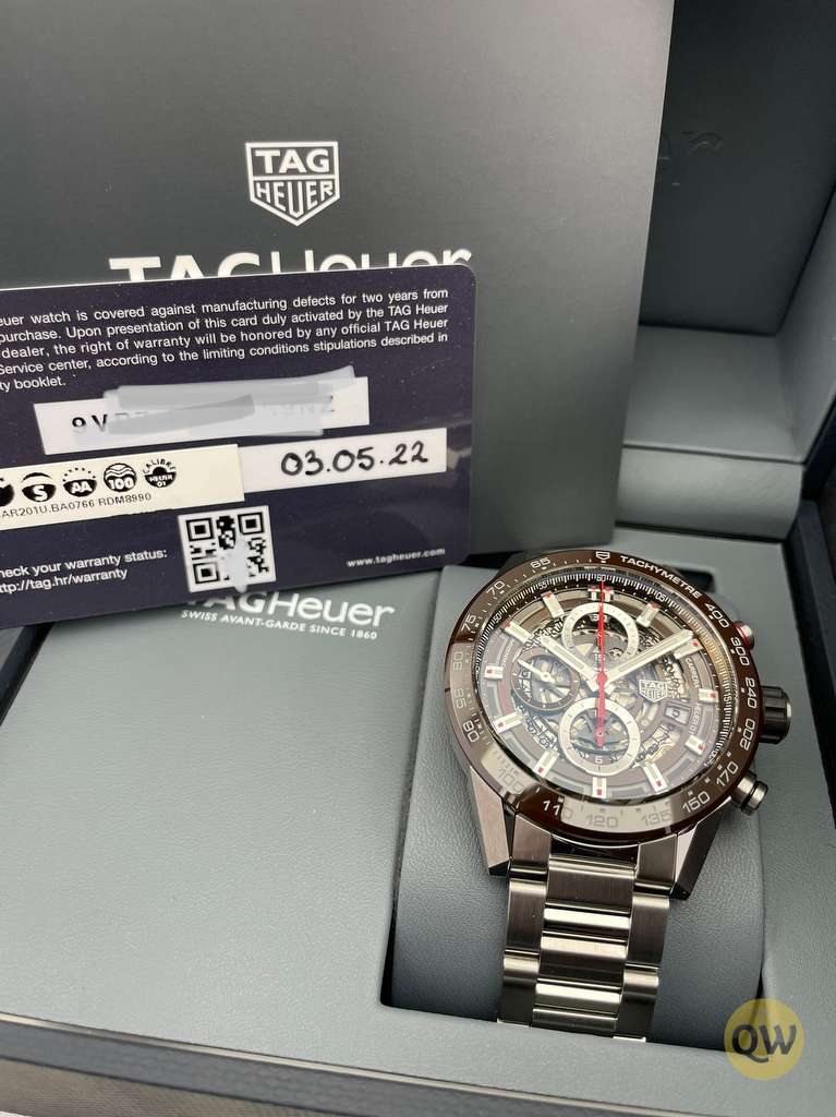 Tag Heuer Carrera Calibre HEUER 01 Dark Brown