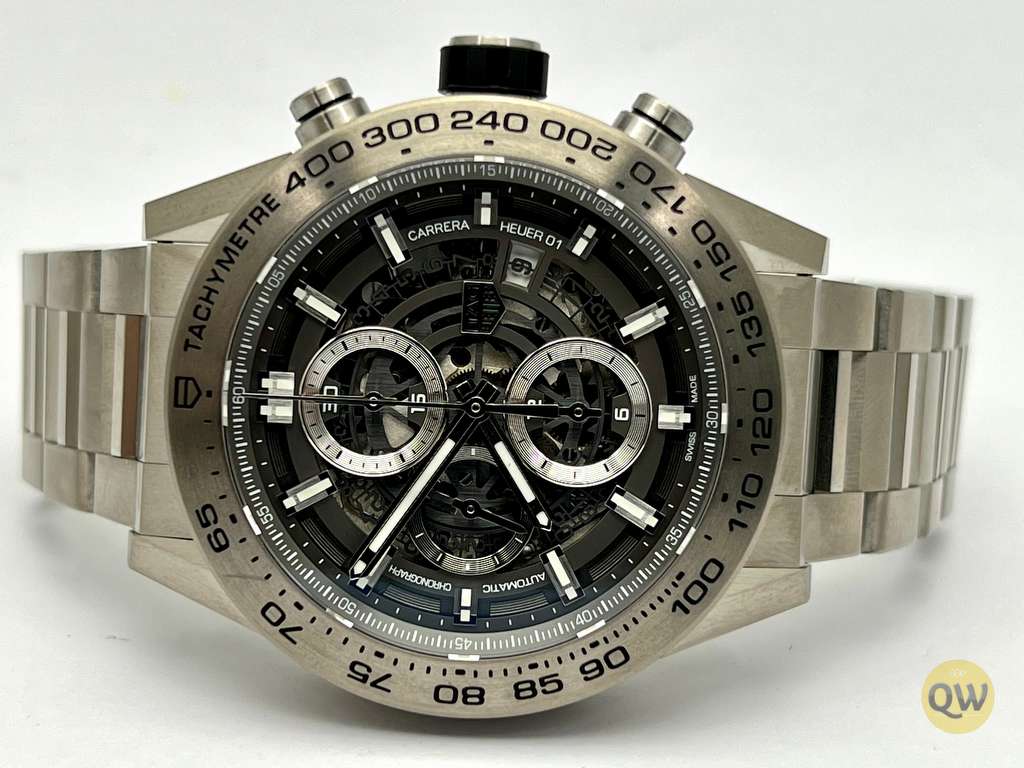 TAG HEUER CARRERA CHRONOGRAPH SKELETON TITAN NEW