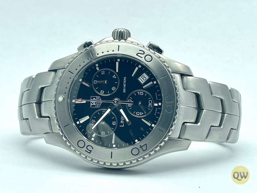 Tag heuer link chronograph quartz store