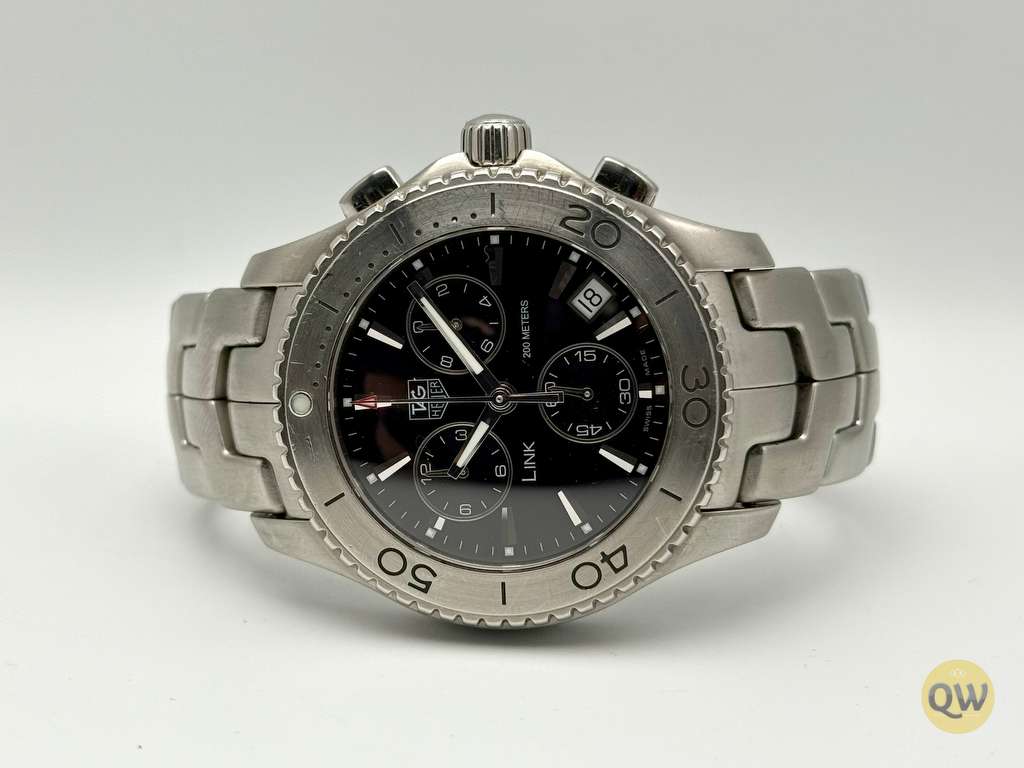 TAG Heuer Link Chronograph シルバー TAG Heuer Link Chronograph – Analog:Shift