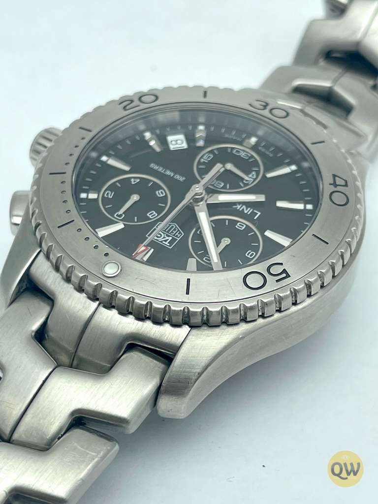 Tag heuer link best sale chronograph quartz